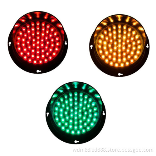 LED arrow board yellow 100mm traffic light replacement